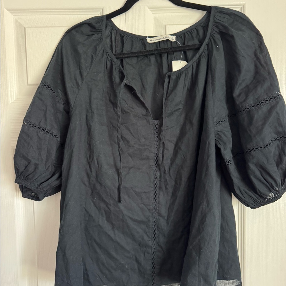 Abercrombie & Fitch Black Blouse